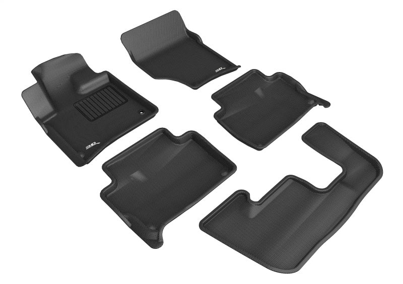 3D MAXpider 07-15 Audi Q7 (4L) Kagu Black Full Set - L1AD02601509
