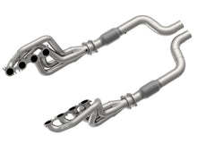 Load image into Gallery viewer, Kooks 2020 Mustang GT500 5.2L 2in x 3in SS Headers w/GREEN Catted Connection Pipe - 1156H630