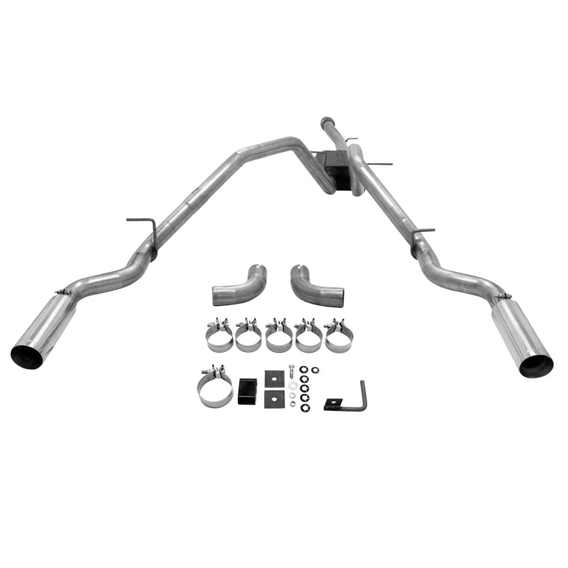 Flowmaster 14-19 GM1500 4.3L/5.3L CC&DC American Thunder Cat-Back Exhaust System - 817669