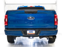 Load image into Gallery viewer, AWE 21-25 Ford F150 (14th Gen Reg Cab) Cat-Back Exhaust - 4.5in Dual Side Exit Diamond Black Tips - 3015-33145