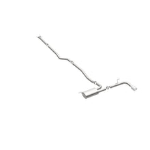 Load image into Gallery viewer, MagnaFlow Cat Back, SS, 2.5in, Street, Single Straight Pass. Polished 4in Tip, 2015 Ford Fusion 2.5L - 19096