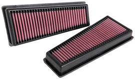K&N 17-20 Mercedes Benz E63 V8-4.0L F/I Replacement Drop In Air Filter - 33-3140