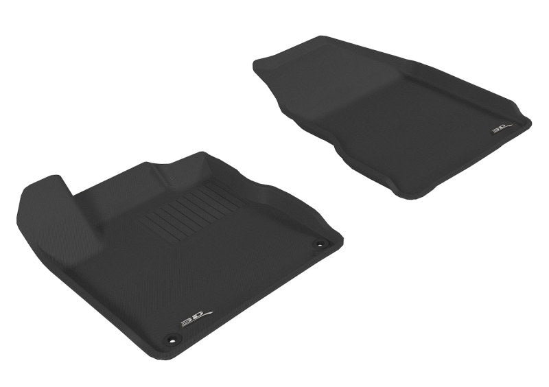 3D MAXpider 2009-2014 Nissan Murano Kagu 1st Row Floormat - Black - L1NS01811509