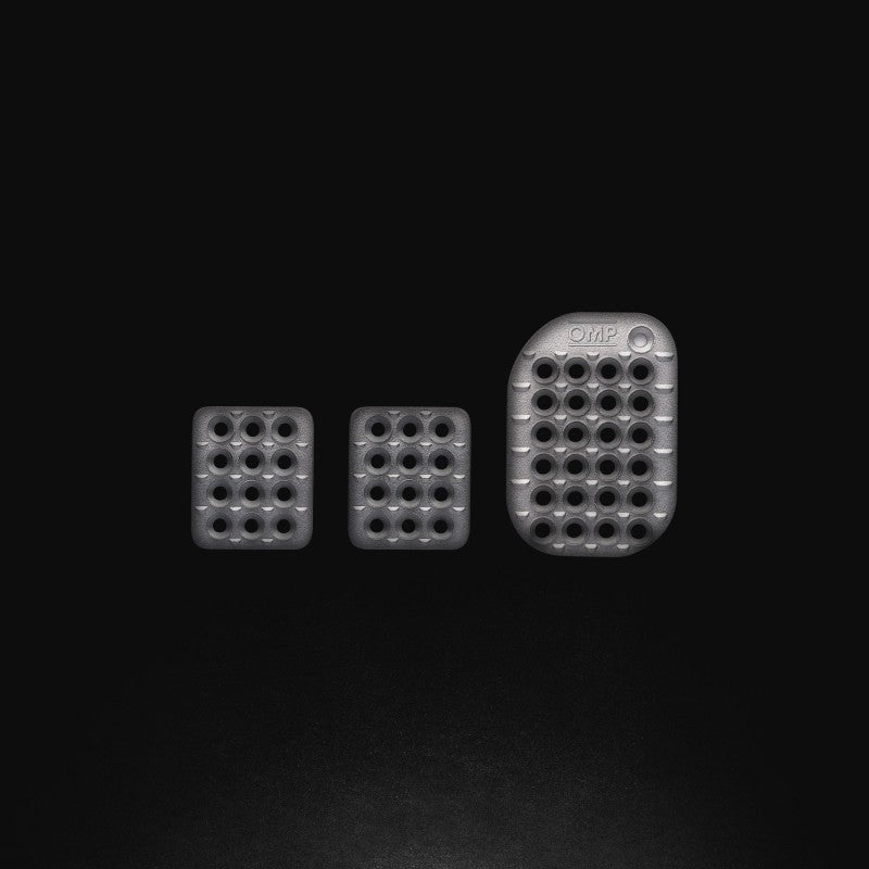 OMP Aluminum Pedal Set - OA0-1863