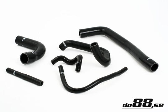 do88 SAAB 9000 Turbo 94-98 Coolant Hoses Black - DO88-KIT16S