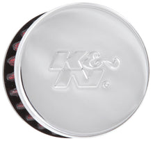 Load image into Gallery viewer, K&amp;N Clamp On Rubber Base Crankcase Vent Filter 0.375in Flange ID x 2in OD x 1.5in Height - 62-1320