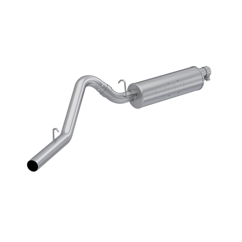 MBRP 97-99 Jeep Wrangler TJ Inline-4 2.5L/Inline-6 2.5in Aluminized Steel Cat Back Single Side Exit - S5512P