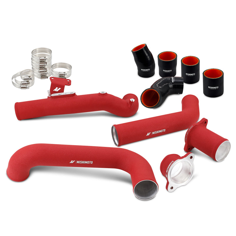 Mishimoto 2022+ Honda Civic 1.5T Intercooler Pipe Kit - Red - MMICP-CIV-22WRD