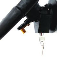 Load image into Gallery viewer, NRG Steering Wheel Quick Tilt System w/Lock - Silver - SRT-100SL