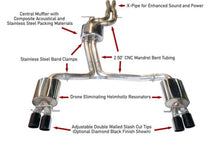 Load image into Gallery viewer, AWE Tuning Audi B8.5 S4 3.0T Touring Edition Exhaust System - Diamond Black Tips (102mm) - 3010-43012