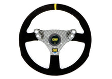 Load image into Gallery viewer, OMP 320 Hybrid S Flat Steering Wheel Black - OD0-2048-071
