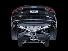 Load image into Gallery viewer, AWE Tuning Audi B9 A5 Touring Edition Exhaust Dual Outlet - Chrome Silver Tips (Includes DP) - 3015-32090