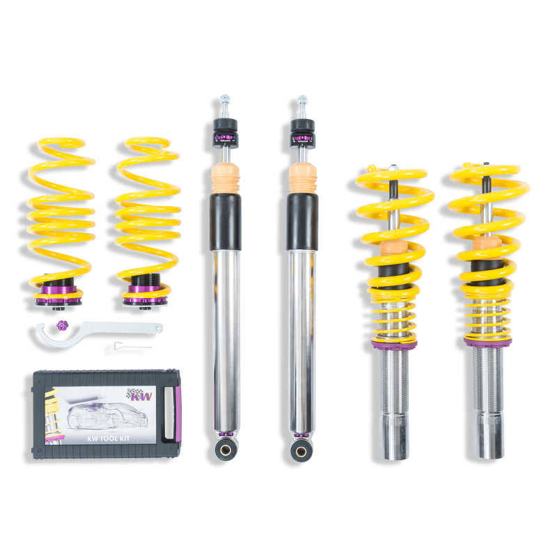 KW Coilover Kit V3 Audi Q5 (8R); all models; all engines not equipped w/ electronic dampening - 35210090