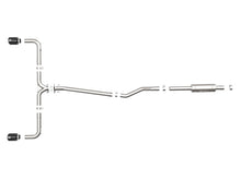 Load image into Gallery viewer, aFe Takeda 2-1/2in 304 SS Cat-Back Exhaust w/ Black Tips 14-18 Mazda 3 L4 2.0L/2.5L - 49-37015-B