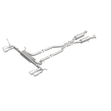Load image into Gallery viewer, MagnaFlow Cat Back, SS, 2.5in, Quad Split Polish 4in tip 14-15 Jeep Grand Cherokee 3.6L/5.7L V6/V8 - 19193