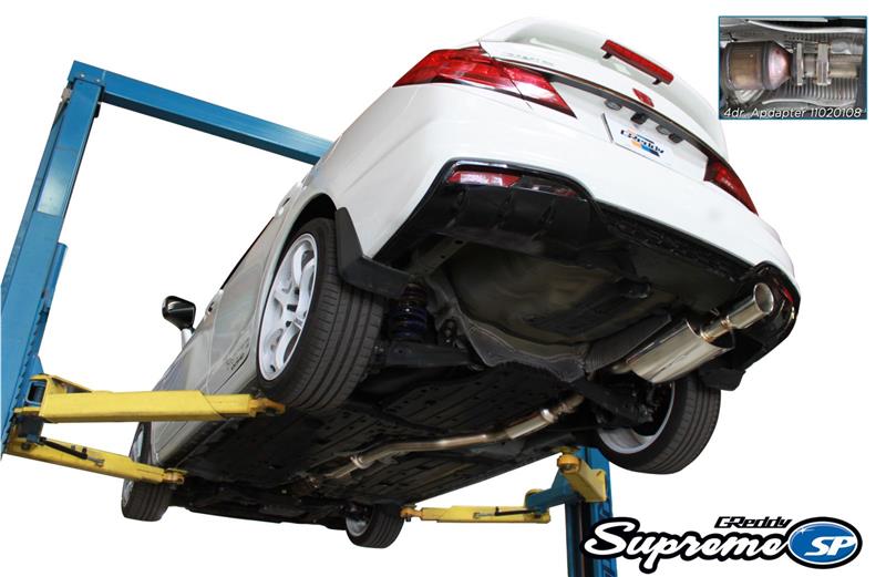 GReddy 12-15 Honda Civic Si Coupe 76mm Supreme SP Cat-Back Exhaust - 10158209