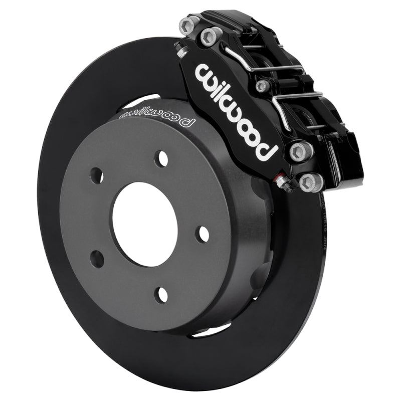 Wilwood 22-24 Polaris RZR Turbo/ Pro R 5-Lug Front Big Brake Kit - Black Powder Coat - 140-18059