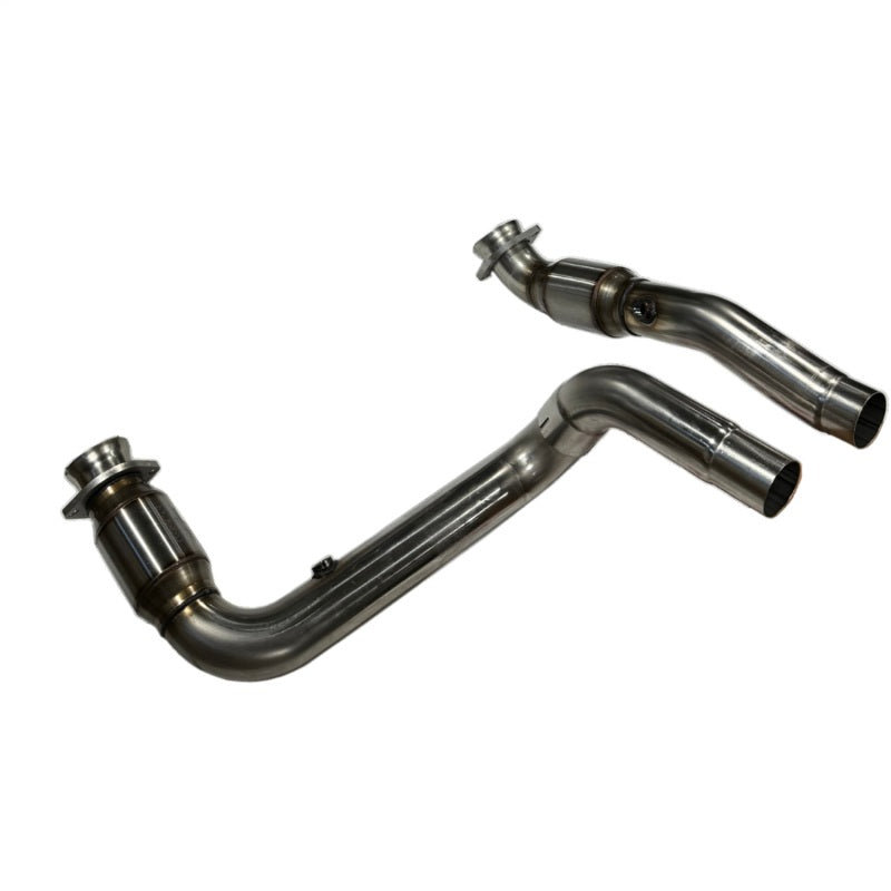 Kooks 2023+ Cadillac Escalade V 3in GREEN Catted Conn. Pipes (Req. Kooks Headers) - 28643300