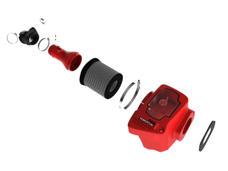 aFe Momentum GT Pro Dry S Cold Air Intake 2025+ Nissan Patrol/Armada V6-3.5L (tt) - Red - 50-70130DR
