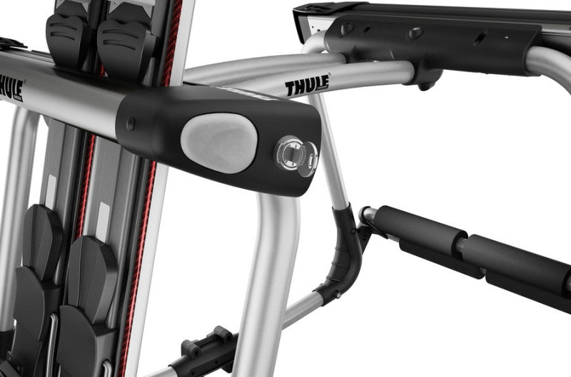 Thule Tram Ski/Snowboard Rack (Req. Thule Hanging Hitch Bike Rack to Mount) - Black/Silver - 903300