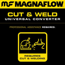 Load image into Gallery viewer, MagnaFlow California Grade CARB Compliant Universal Catalytic Converter 2.00in PC1 - 3322304