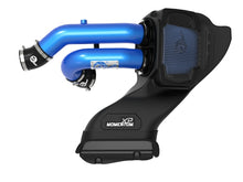 Load image into Gallery viewer, aFe 21-22 Ford F-150 Raptor V6-3.5L(tt) Momentum XP Cold Air Intake System - Blue w/ Pro 5R Filter - 50-30072RL