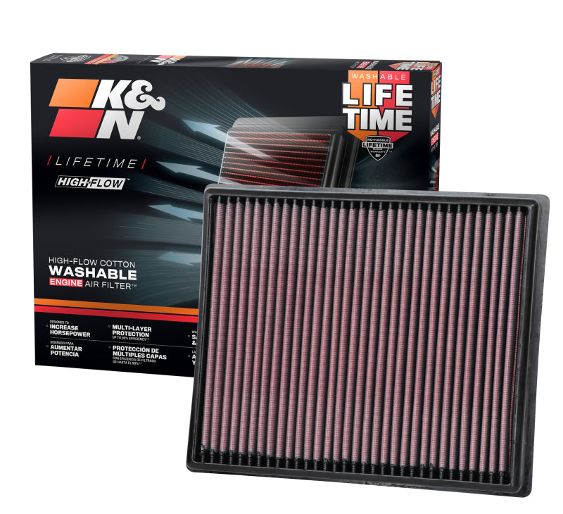 K&N 20-21 Nissan Frontier 3.8L V6 Replacement Air Filter - 33-5116