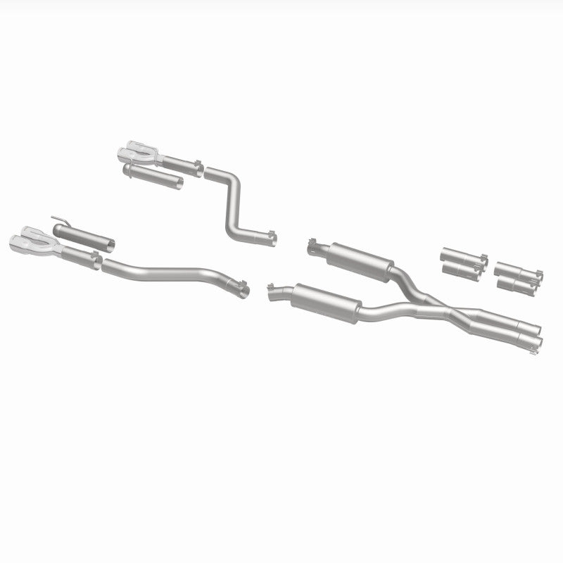 MagnaFlow 2017+ Dodge Challenger 409 SS Polished 3in Quad Tips Cat-Back Exhaust - 19367
