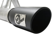 Load image into Gallery viewer, aFe Atlas Exhaust 4in Aluminized Cat-Back w/ 304 SS Black Tip 11-13 Ford F-150 EcoBoost V6 3.5L (tt) - 49-03041-B
