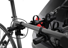 Load image into Gallery viewer, Thule Gateway Pro 3 Hanging-Style Trunk Bike Rack w/Anti-Sway Cages (Up to 3 Bikes) - Black - 900700