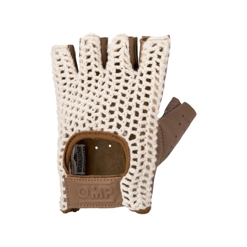 OMP Tazio Vintage Glove Cream/Brown Leather - SizeS - IB0-0747-A01-010-S