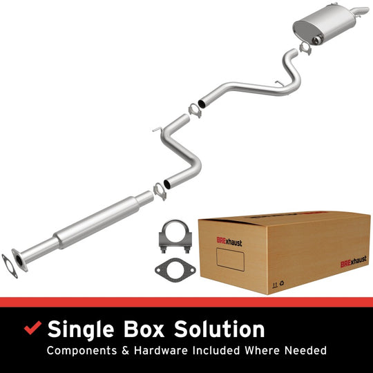 BRExhaust 00-02 Chevy Impala 3.4L Exhaust Kit - 106-0004