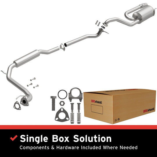 MagnaFlow BRE Exhaust Kit 09-13 Honda Fit 1.5L - 106-0804
