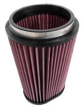 Load image into Gallery viewer, K&amp;N Universal Round Clamp-On Air Filter 4-1/2in FLG, 5-7/8in B, 3-1/4in X 4-1/2in T, 8in H - RU-1021