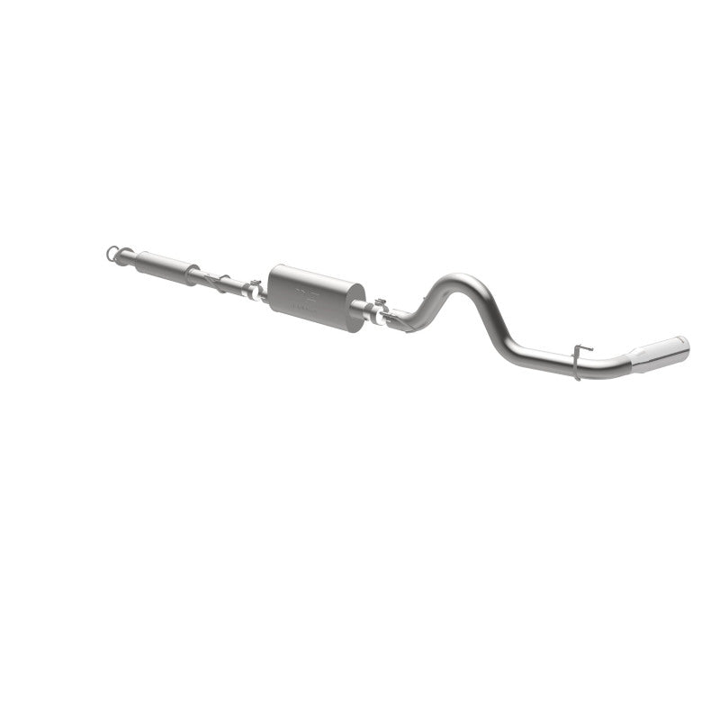 MagnaFlow Cat-Back 2016 Toyota Tacoma TRD 3.5L V6 SS 3in Single Pass Side Exit Rear 4in Tip - 19293