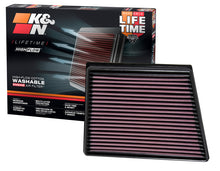 Load image into Gallery viewer, K&amp;N 2015 Jaguar F-Pace V6-3.0L F/I Left Side Replacement Drop In Air Filter - 33-3075