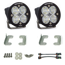 Load image into Gallery viewer, Baja Designs 07-09 Wrangler JK w/OE Bumper Squadron R Pro Fog Pocket Kit - Clear - 448148