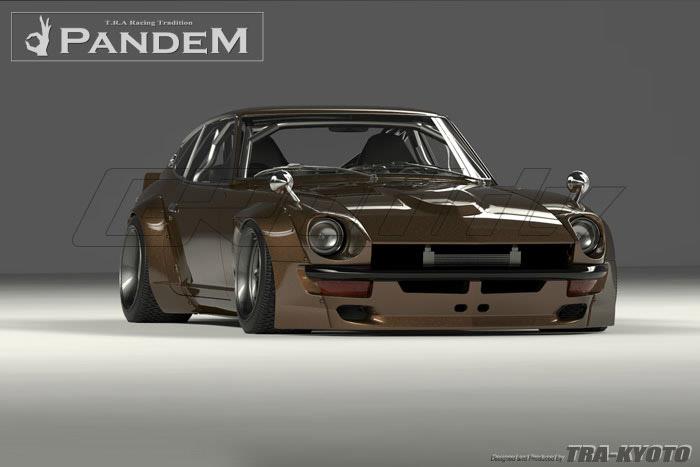 GReddy Datsun 240Z (S30) Full Pandem Wide-Body Aero Kit - 17020400