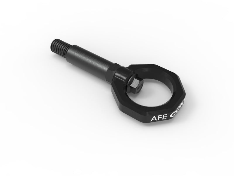 aFe Control Front Tow Hook Black 20-21 Toyota GR Supra (A90) - 450-721001-B