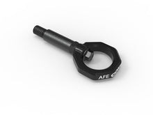 Load image into Gallery viewer, aFe Control Front Tow Hook Black BMW F-Chassis 2/3/4/M