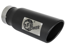 Load image into Gallery viewer, aFe Vulcan Series 3.5in 409 SS Cat-Back Exhaust 13-19 Ford Transit V6 3.5L (TT) w/ Black Tips - 49-33112-B