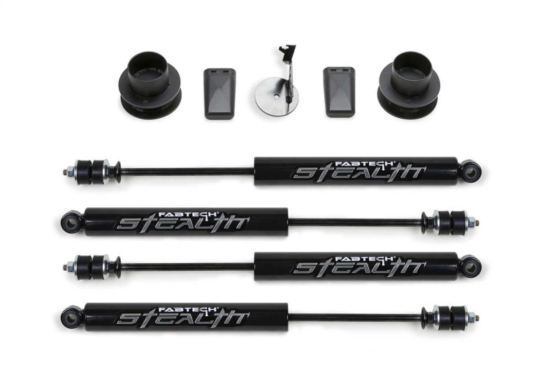 Fabtech 19-20 Ram 2500 4WD 2.5in Spacer Kit w/ Stealth Shocks - FTS23228
