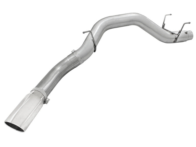 aFe MACHForce XP 5in DPF-Back SS Exht Dodge RAM 13-14 6.7L (td) Mega Cab w/ Polished Tip - 49-42039-P