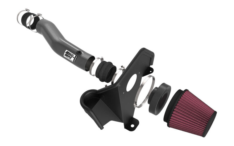 K&N 22-24 Jeep Grand Cherokee L/WL 3.6L V6 Performance Air Intake System - 77-1587KC