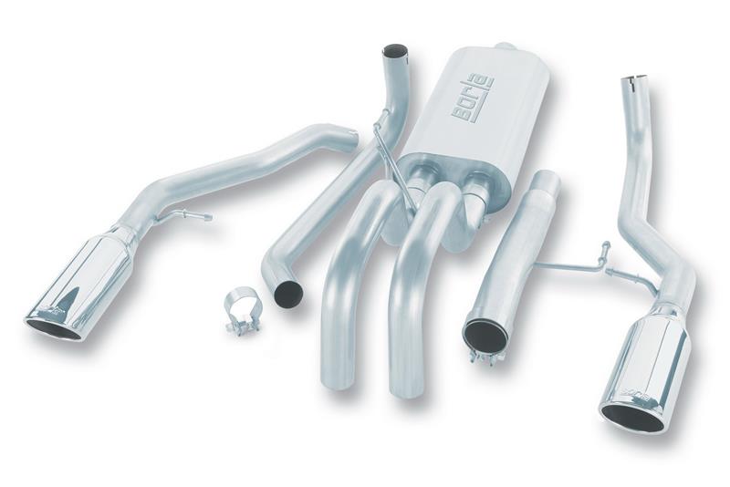 Borla 05-08 Ford F-150 66in/78in Bed 4dr SS Catback Exhaust - 140137