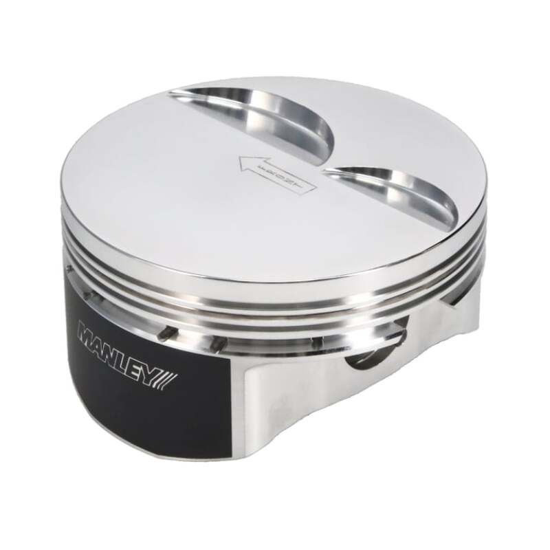 Manley Chevrolet LS Piston Set - 4.065in Bore 1.115in CH, -4.00 CC - 592665CE-8