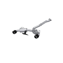 Load image into Gallery viewer, MBRP 2023 Toyota Corolla GR 1.6L T304 SS 3in Cat-Back Dual Split Rear w/ Carbon Fiber Tips - S43023CF