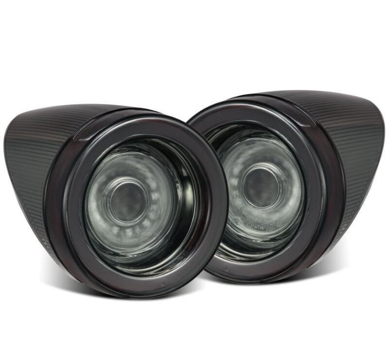 AlphaRex 10-15 Ferrari 458 NOVA-Series Prismatic LED Tail Lights Smoke - 668001