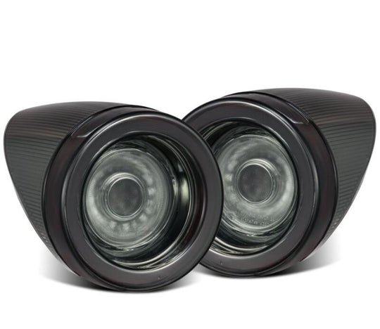 AlphaRex 10-15 Ferrari 458 NOVA-Series Prismatic LED Tail Lights Smoke - 668001