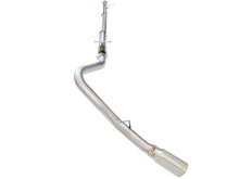 Load image into Gallery viewer, aFe MACHForce XP Exhaust 3in-3.5in SS Single Side Ext CB w/ Polish Tip 99-04 Ford F-250 V8 5.4L/6.8L - 49-43076-P